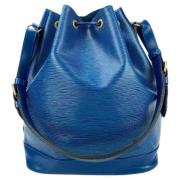 Louis Vuitton Vintage Pre-owned Laeder louis-vuitton-vskor Blue, Dam