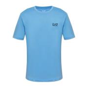 Emporio Armani EA7 T-shirt med logotyp Blue, Herr