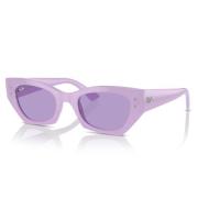 Ray-Ban Tidlös Stil Solglasögon Zena Modell Purple, Unisex