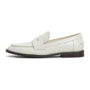 Cesare Gaspari Vita Blockklack Loafers White, Dam