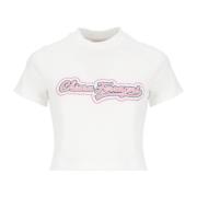 Chiara Ferragni Collection Vita T-shirts och Polos White, Dam