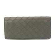 Bottega Veneta Vintage Pre-owned Laeder plnbcker Gray, Dam