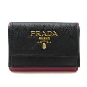 Prada Vintage Pre-owned Laeder plnbcker Black, Dam