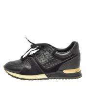 Louis Vuitton Vintage Pre-owned Laeder sneakers Black, Dam