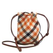 Burberry Vintage Pre-owned Canvas axelremsvskor Multicolor, Dam