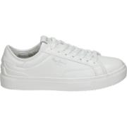 Pepe Jeans Ungdoms Mode Sneakers White, Dam