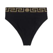 Versace Greca Border Briefs Black, Dam