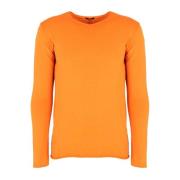 Xagon Man Round-neck Knitwear Orange, Herr