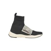 Balmain Pre-owned Pre-owned Nylon sneakers Black, Dam