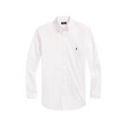 Polo Ralph Lauren Fjäderlätt Twill Bomullsskjorta White, Herr