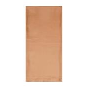 Saint Laurent Brun Sidenscarf med Logotyp Brown, Dam