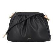 A.p.c. Ninon Zip Pours Liten Väska Black, Dam