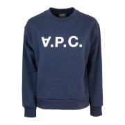 A.p.c. Ekologisk Bomullströja Blue, Dam