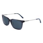 Calvin Klein Blå Havana Solglasögon Ck19703S-421 Blue, Unisex