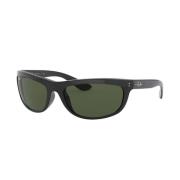 Ray-Ban Balorama Solglasögon Grön Lins Svart Ram Black, Herr