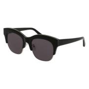 Stella McCartney Svart Blank Solglasögon Sc0075S-1 Black, Dam