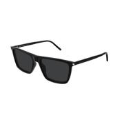 Saint Laurent Svarta Solglasögon SL 668 Modell Black, Unisex