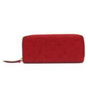 Louis Vuitton Vintage Pre-owned Laeder plnbcker Red, Dam