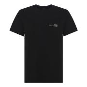 A.p.c. T-Shirts Black, Herr