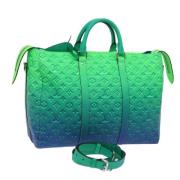 Louis Vuitton Vintage Pre-owned Canvas handvskor Green, Dam