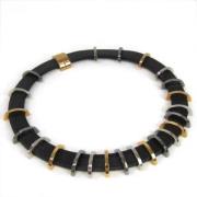 Fendi Vintage Pre-owned Laeder halsband Black, Dam