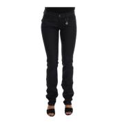 Costume National Slim-fit Trousers Black, Dam