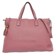 Gucci Vintage Pre-owned Laeder gucci-vskor Pink, Dam