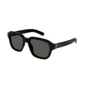 Gucci Svart Grå Solglasögon Gg1508S Black, Unisex