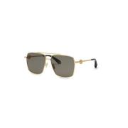 Roberto Cavalli Gul Guld Brun Solglasögon Src036V Yellow, Unisex