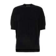 Jil Sander Lyxig Svart Cashmere Tröja Black, Dam