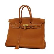 Hermès Vintage Pre-owned Laeder handvskor Brown, Dam