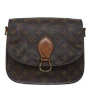 Louis Vuitton Vintage Pre-owned Canvas louis-vuitton-vskor Brown, Dam