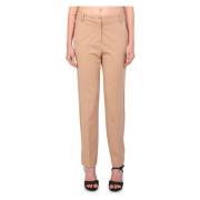 Pinko Stiliga Cigarettebyxor Beige, Dam