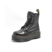 Dr. Martens Kvinnors Jadon Plattformsstövlar Black, Dam