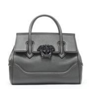 Versace Pre-owned Pre-owned Läder handvskor Gray, Dam