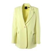 Pinko Gul Blazer för Damer Yellow, Dam