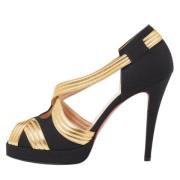 Christian Louboutin Pre-owned Pre-owned Tyg klackskor Multicolor, Dam