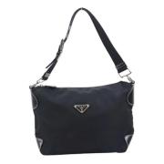 Prada Vintage Pre-owned Tyg prada-vskor Black, Dam