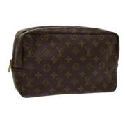 Louis Vuitton Vintage Pre-owned Canvas kuvertvskor Brown, Dam