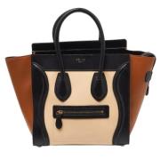 Celine Vintage Pre-owned Laeder totevskor Multicolor, Dam