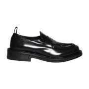 Alexander Hotto Svart Läder Moccasin Black, Dam