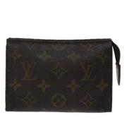 Louis Vuitton Vintage Pre-owned Canvas kuvertvskor Brown, Dam