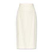 Max Mara Pennkjol 'Eden' White, Dam