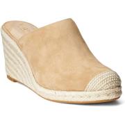 Ralph Lauren Pennie Wedges - Stiliga och Eleganta Skor Beige, Dam