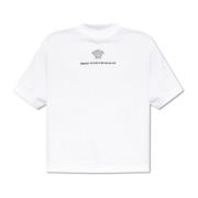 Versace T-shirt med logotyp White, Herr