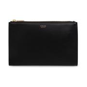 Salvatore Ferragamo Läder necessär Black, Dam