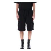 Comme des Garçons Svarta Cargo Shorts Ss24 Black, Herr