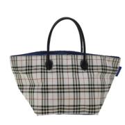 Burberry Vintage Pre-owned Tyg totevskor Multicolor, Dam