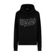 Dsquared2 Stiliga Sweatshirts och Hoodies Black, Dam