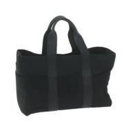 Hermès Vintage Pre-owned Nylon handvskor Black, Dam